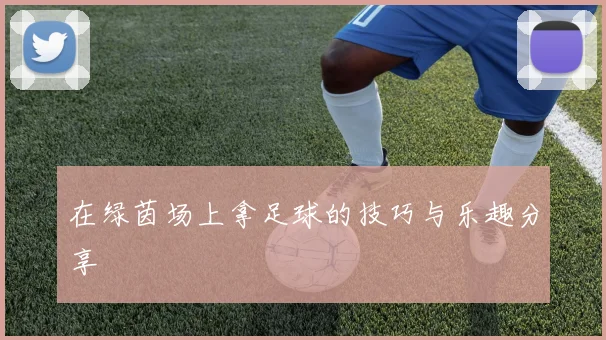 在绿茵场上拿足球的技巧与乐趣分享